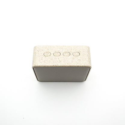 3W Mini Portable Bluetooth 5.0 Speaker with Wireless Phone Charging & Built-in Mic