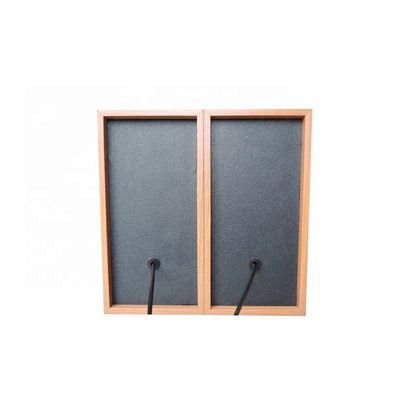 2.0 Channel USB Wired Wooden Computer Speaker, Dual 3W Full-range Desktop Audio