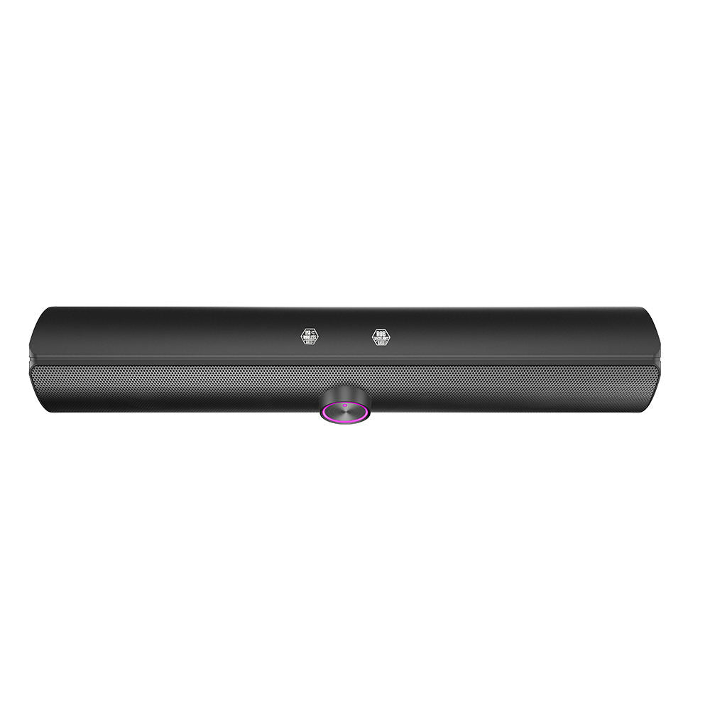 10W 2.0 RGB Gaming Soundbar with Bluetooth5.2, 3 EQ Modes & Custom Bass Control
