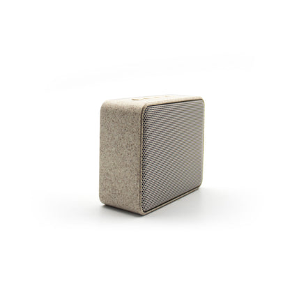 3W Mini Portable Bluetooth 5.0 Speaker with Wireless Phone Charging & Built-in Mic