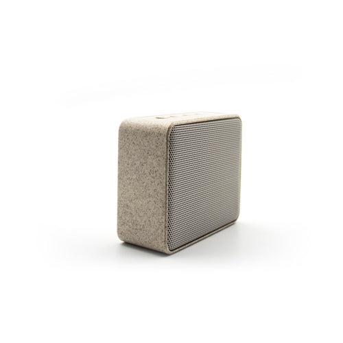 3W Mini Portable Bluetooth 5.0 Speaker with Wireless Phone Charging & Built-in Mic