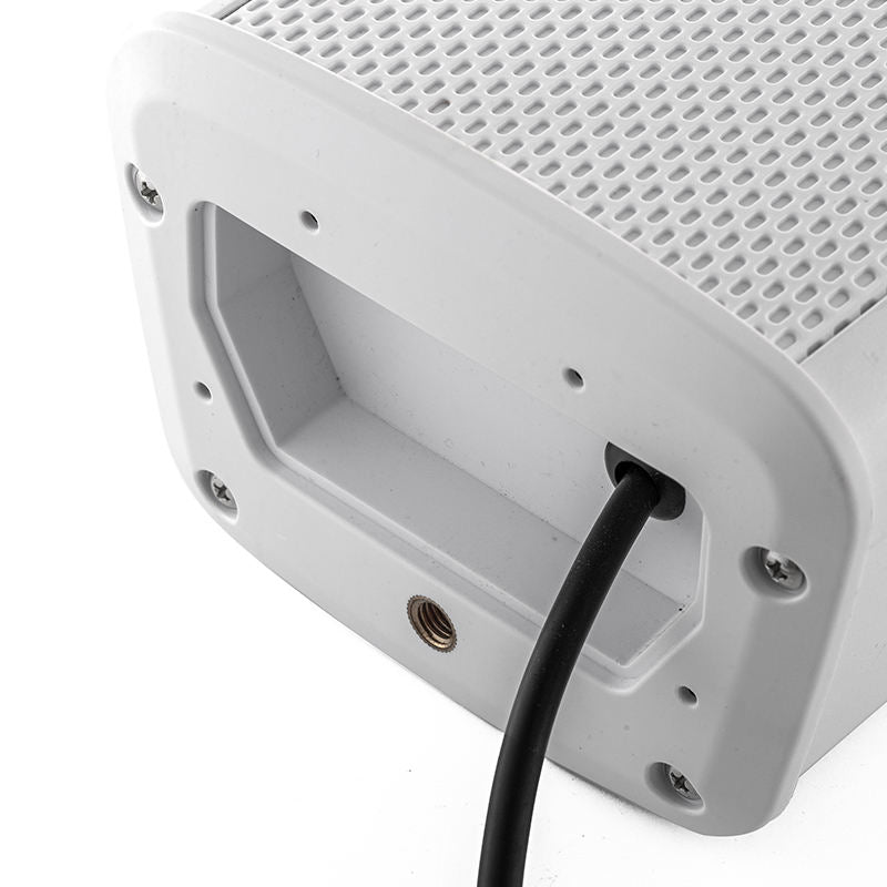 20W Bi-amp Wired Column Speaker, 70V/100V Commercial Outdoor Wall-mounted Loudspeaker