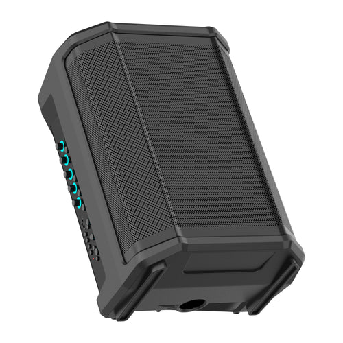 80W 8 Inch Rechargeable Portable PA Bluetooth Speaker with Mic & Guitar Input, LiFePO4 Battery Powered